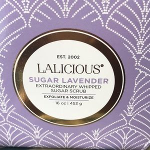 LALICIOUS Sugar Lavender Whipped Sugar Scrub